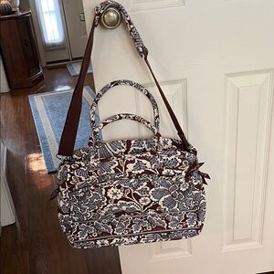 Vera Bradley Slate Blooms!! Excellent condition!!